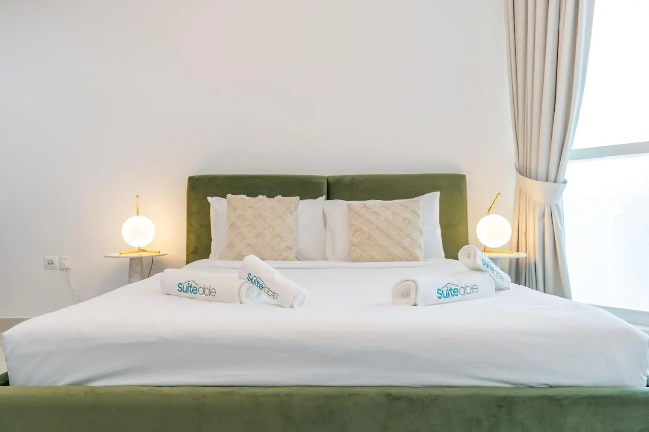 Comfortable Broad Studio In Business Bay-Suiteable Dubaj Apartman